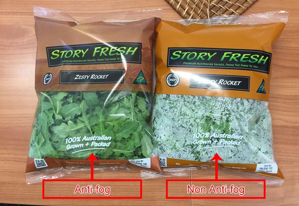 Bio-friendly Fresh Vegetable Plastic Bags Anti-fog