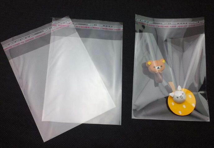 ohuin paksuuden OPP muovipussi