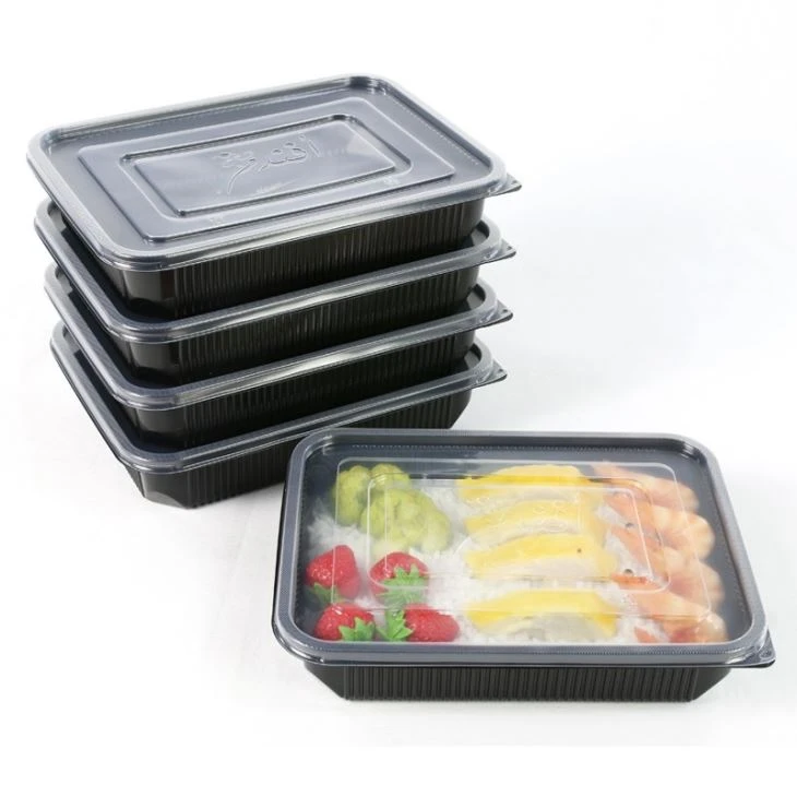 1200 ml Lounas Bento Box PP Takeway -ruokapakkaukset kannella