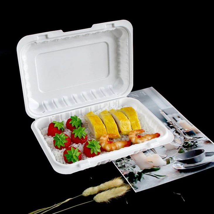 Clamshell To Go Containers 6x9 Inch With FDA Test Report