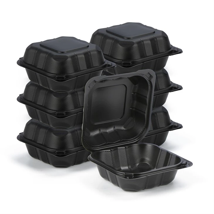 Saranoitu Takeout-muovisäiliö