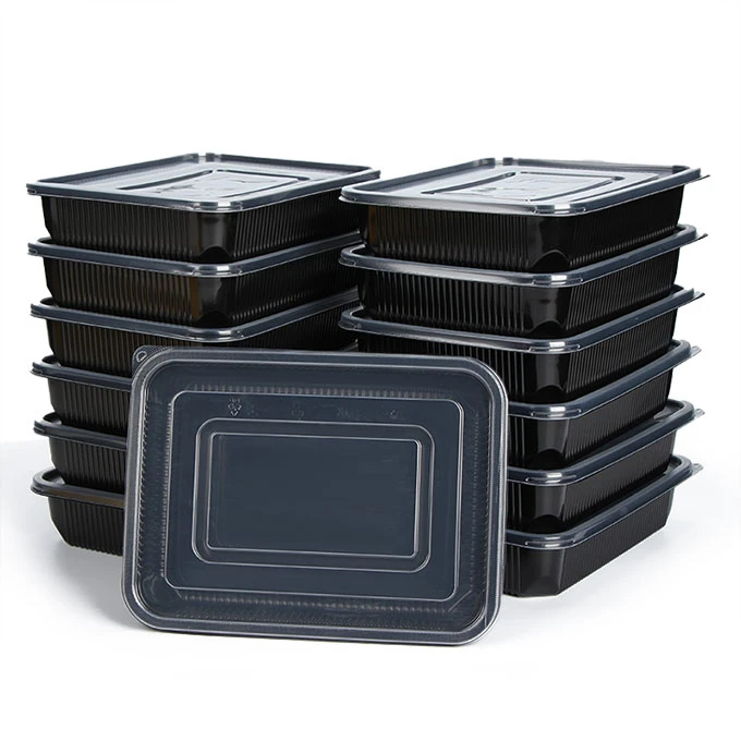 Muovinen take away -ruokapakkaus, yksittäinen