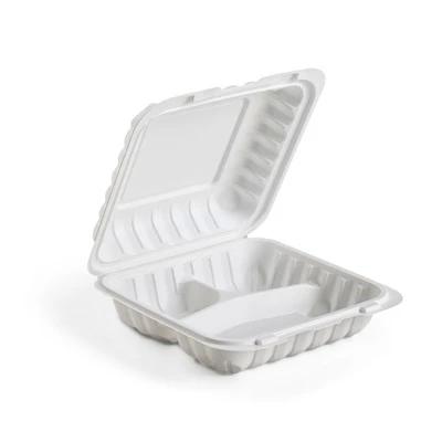 Kertakäyttöinen Grill Bento -lounaslaatikko