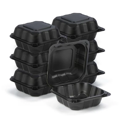 Saranoitu Takeout-muovisäiliö