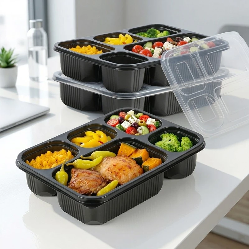 5 compartment lunch box
