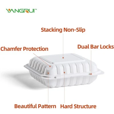 Hinged Lid Food Containers